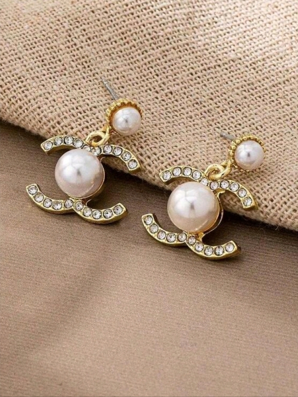 Chanel Style Earrings - Picture 7 of 10